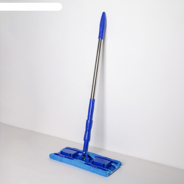 Швабра плоская «ocean», телескопическая ручка 77-117 см, насадка микрофибра