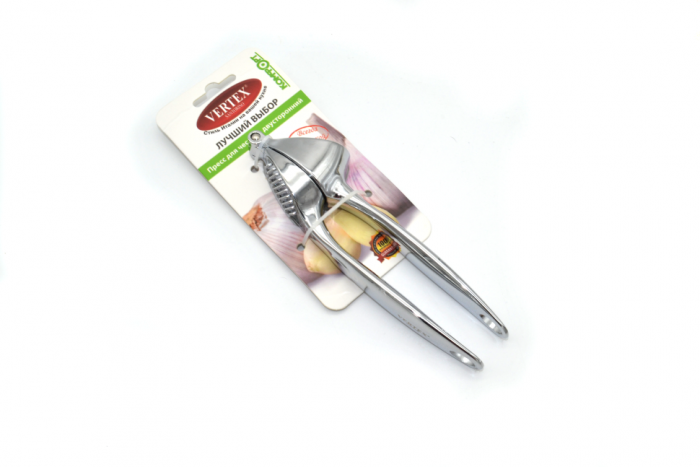 Пресс для чеснока двусторонний (цинковый сплав) Vertex-Comfort* 1305-VS