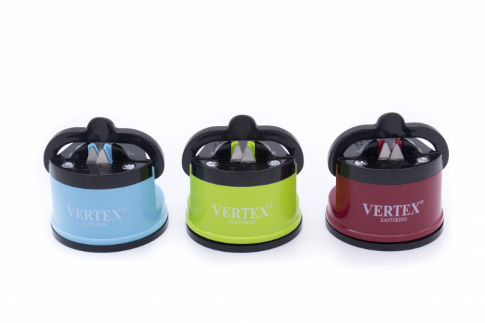 Точилка для ножей на присоске "Vertex-Knife-Sharpener" в 3-х цветах 4902-VS