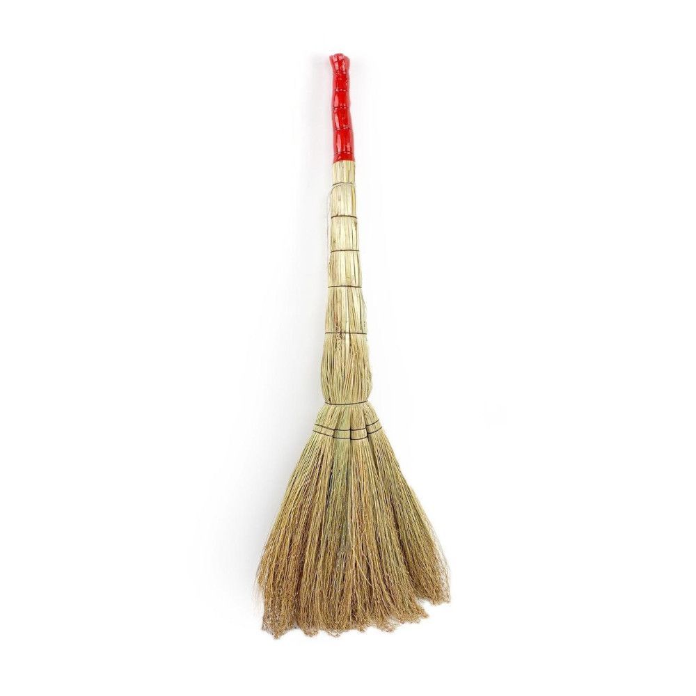 Веник 4-х лучевой «Сорго», усиленный, 600 г, 100 см, проволока,(Большой).