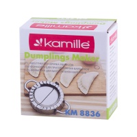 Форма для лепки вареников 8,5 см. из нержавеющей стали Kamille KM-8837_small