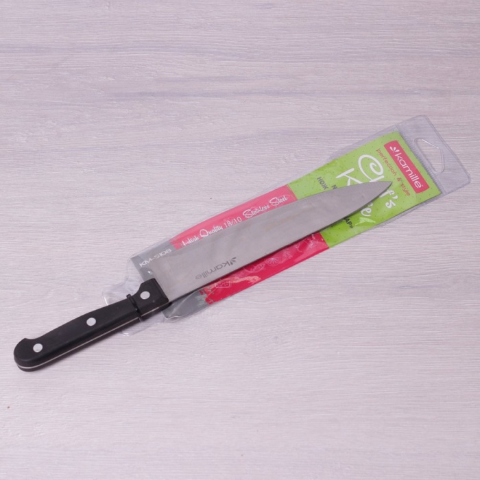 Нож кухонный "Шеф-повар" Kamille КМ-5108 (лезвие 20 см; рукоятка 12 см)_small