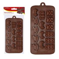 Форма для шоколадных конфет силиконовая "Игрушки".VL80-326_small