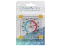 Термометр биметаллический оконный квадрат в блистере, ТББ_small