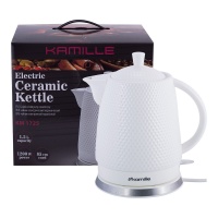 Чайник электрический Kamille керамический, 1.5л. KM-1725_small