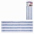 Насадка МОП плоская для швабры 40-10см комбинированный (белый/синий)_small