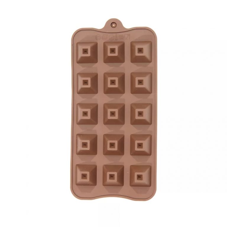 Форма для шоколада силикон "Пирамида" 15 ячеек (3х2,5 см)_small