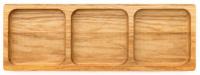 Менажница деревянная прямоугольная (3 секции)_small